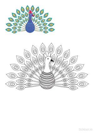  Diwali Drawing and coloring pages. Free printable Diwali coloring page for kids and adults.