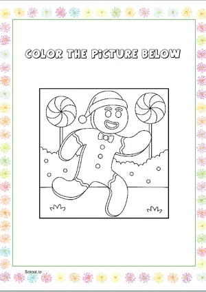 Free Printable Christmas Coloring Page for Kids 10