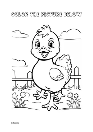 Free Printable Kids Coloring Page for Kids 3