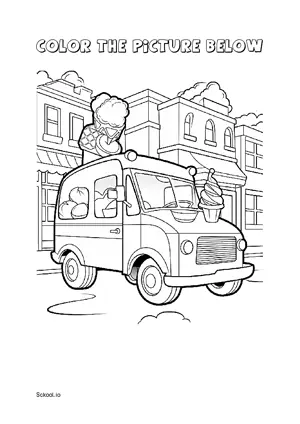 Free Printable Kids Coloring Page for Kids 9