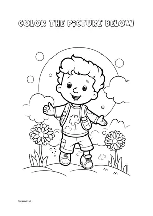 Free Printable Kids Coloring Page for Kids 37