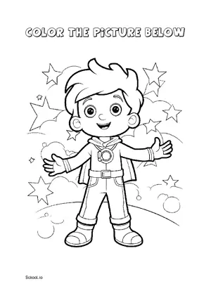 Free Printable Kids Coloring Page for Kids 48