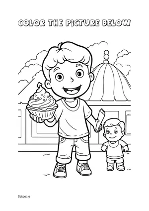 Free Printable Kids Coloring Page for Kids 50