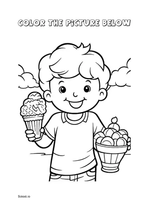 Free Printable Kids Coloring Page for Kids 60