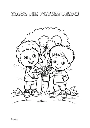 Free Printable Kids Coloring Page for Kids 61