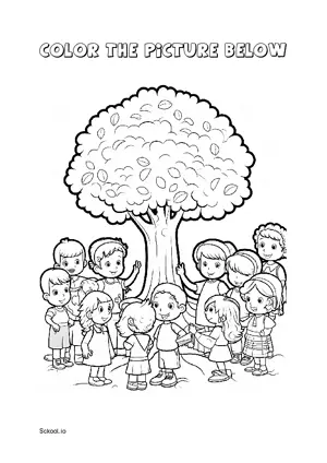 Free Printable Kids Coloring Page for Kids 91